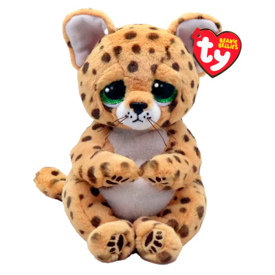 Мягкая игрушка Beanie Bellies Леопард Lloyd 25 см TY 43201 1